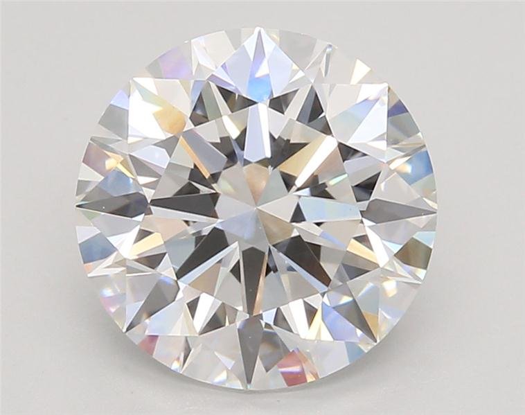 4.07ct E VVS2 Rare Carat Ideal Cut Round Lab Grown Diamond