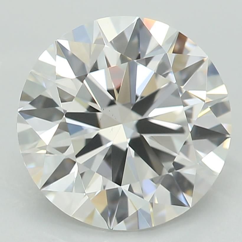 1.81ct D VS2 Rare Carat Ideal Cut Round Lab Grown Diamond