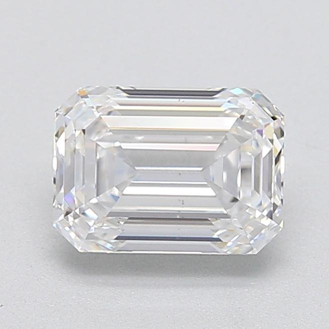 1.01ct D VS2 Rare Carat Ideal Cut Emerald Lab Grown Diamond