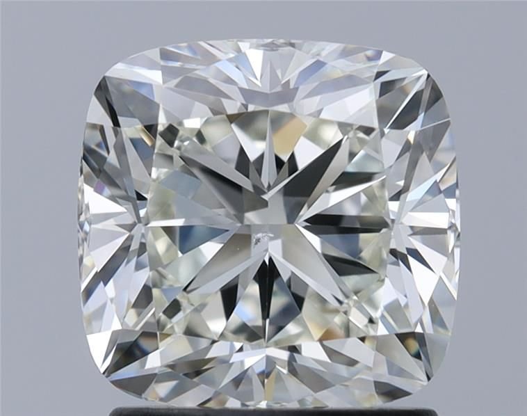 1.71ct J SI1 Rare Carat Ideal Cut Cushion Diamond