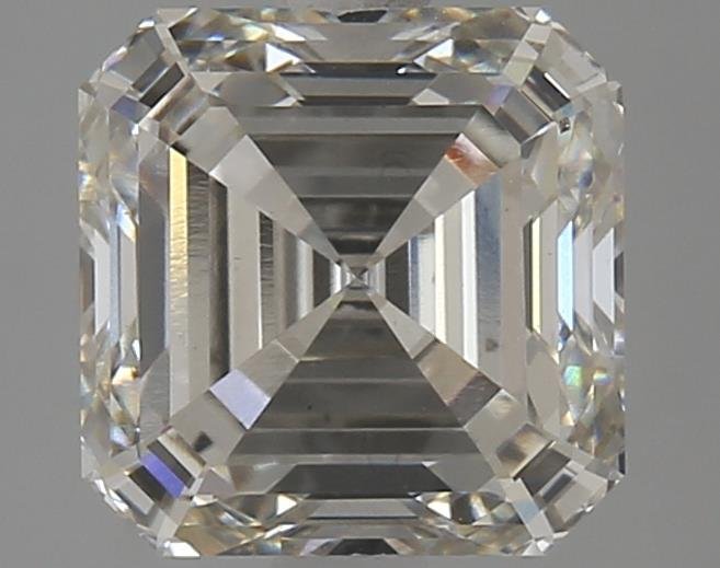 3.11ct H VS1 Rare Carat Ideal Cut Asscher Lab Grown Diamond