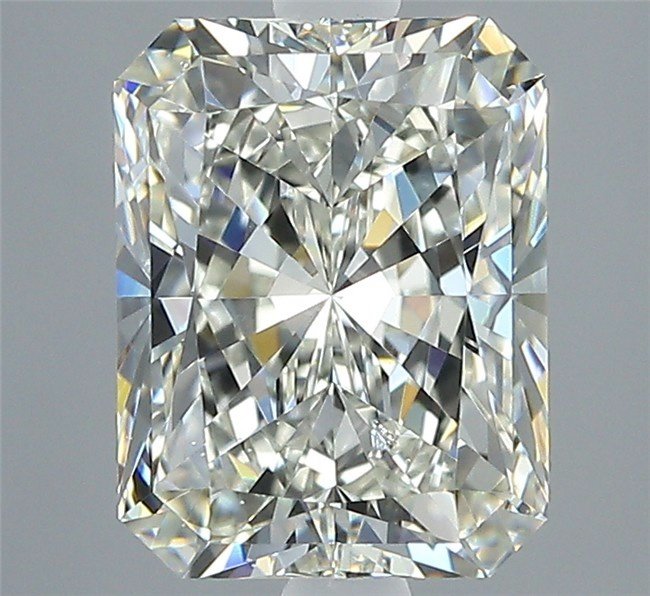2.04ct J SI1 Rare Carat Ideal Cut Radiant Diamond