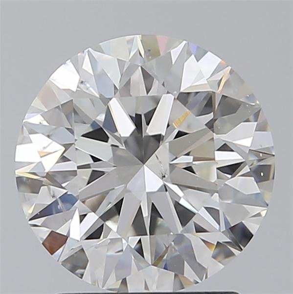 1.70ct F SI1 Rare Carat Ideal Cut Round Diamond