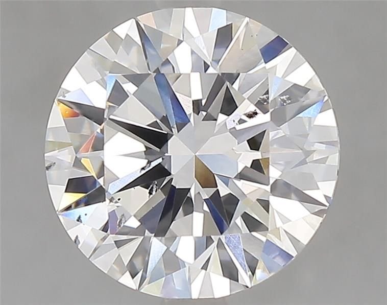 3.00ct E SI1 Excellent Cut Round Lab Grown Diamond