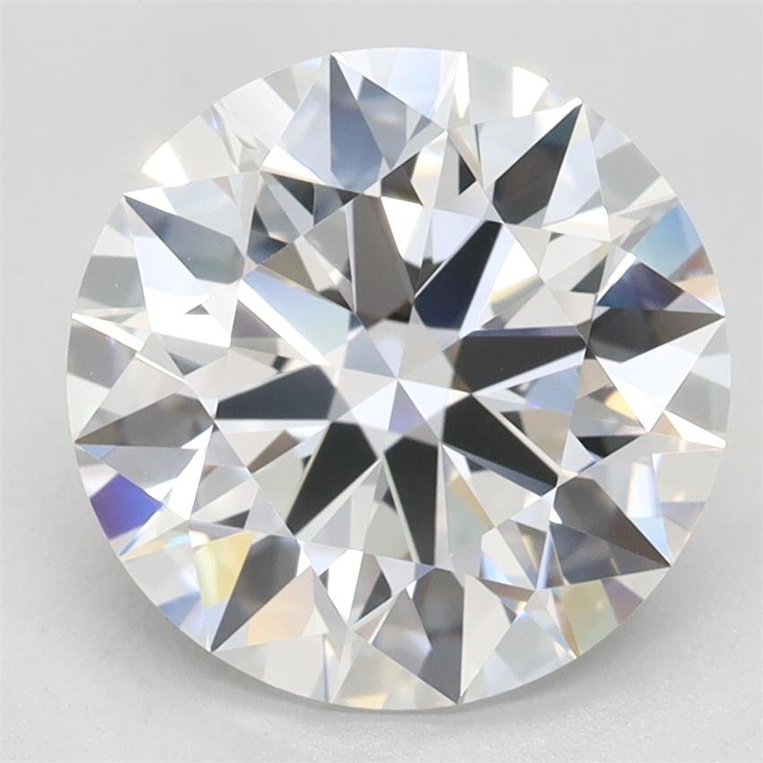 2.93ct E VVS1 Rare Carat Ideal Cut Round Lab Grown Diamond