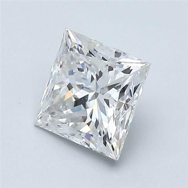 1.01ct F VS1 Rare Carat Ideal Cut Princess Diamond