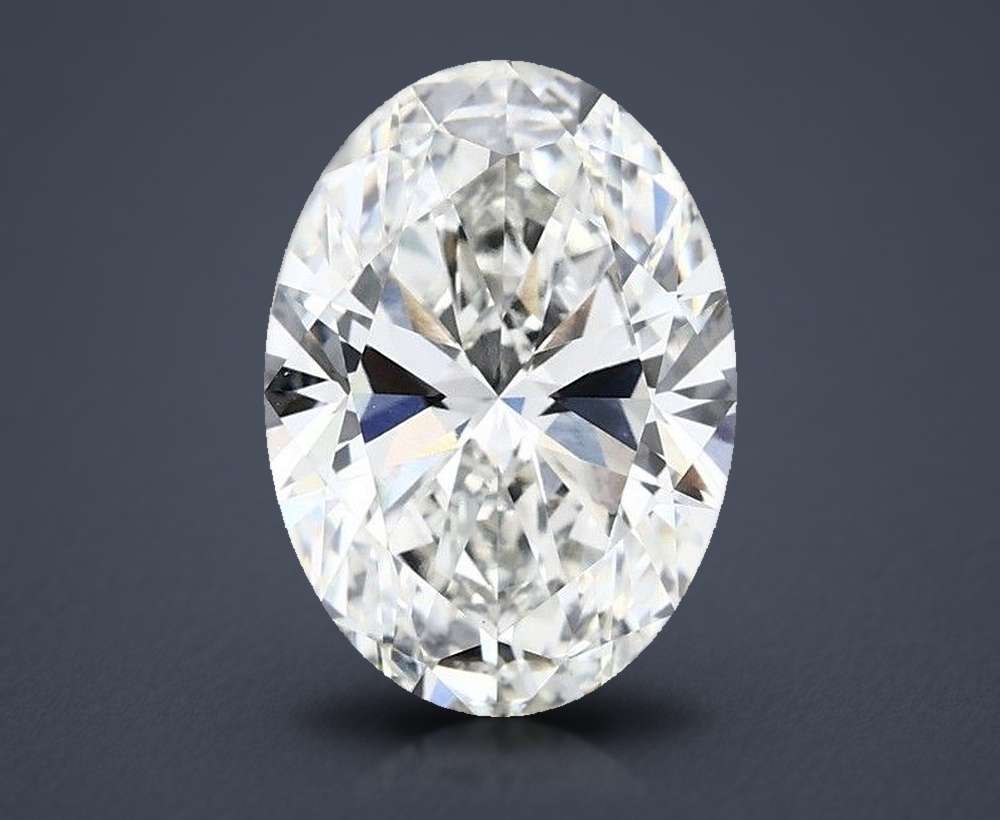 4.00 Carat Oval Lab Diamond