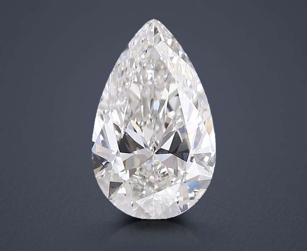 4.79 Carat Pear Lab Diamond