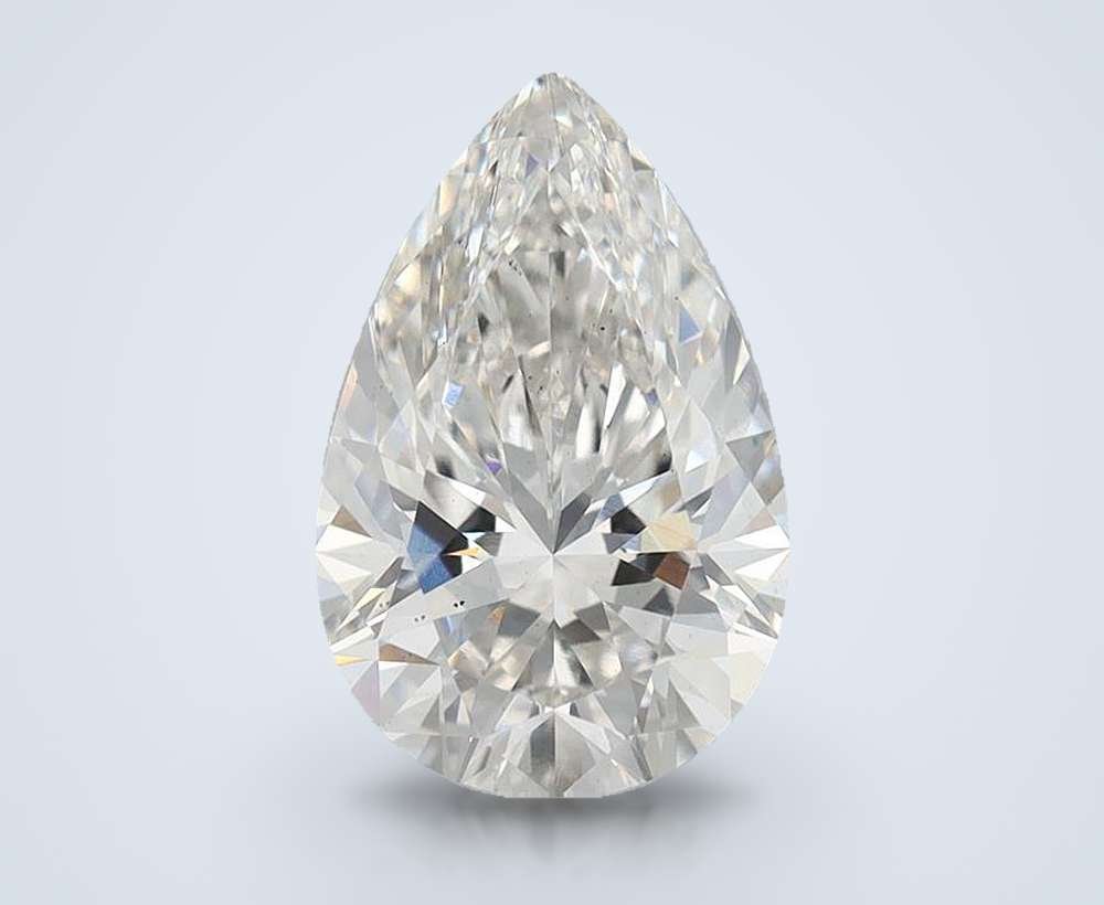 2.74 Carat Pear Lab Diamond