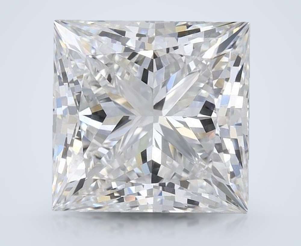 4.46 Carat Princess Lab Diamond
