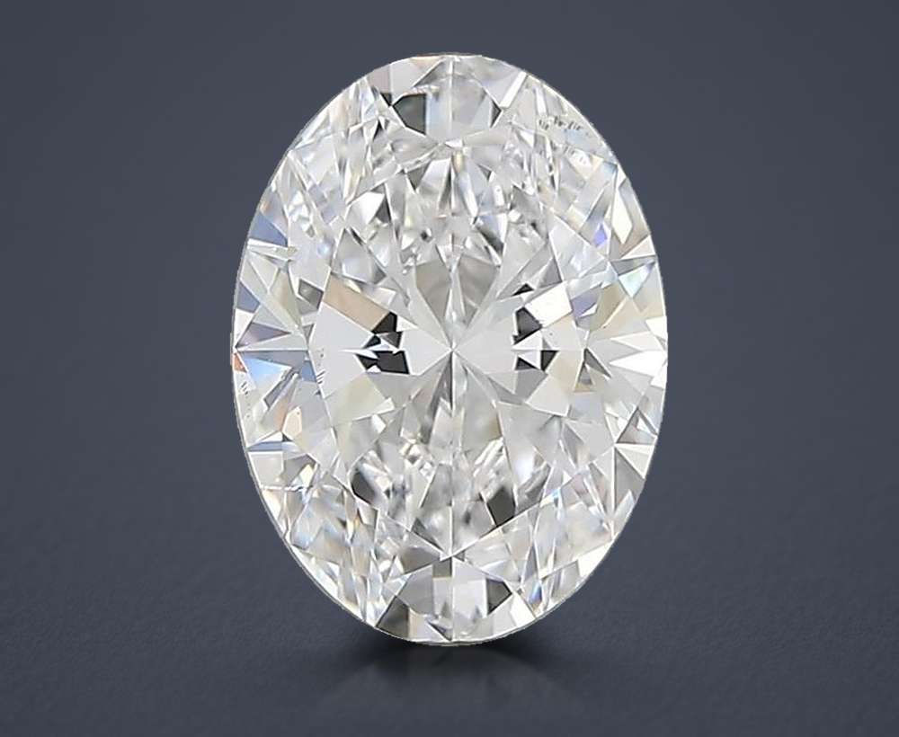 1.00 Carat Oval Lab Diamond