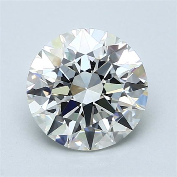 1.52ct I SI2 Rare Carat Ideal Cut Round Diamond