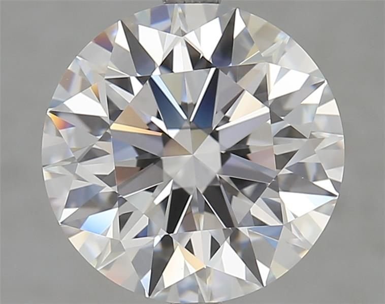 4.44 Carat Round Lab Diamond