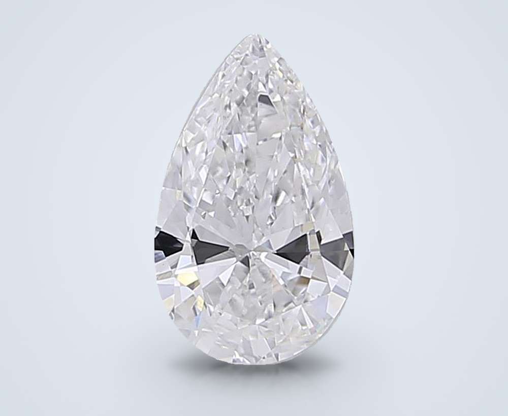 0.75 Carat Pear Lab Diamond