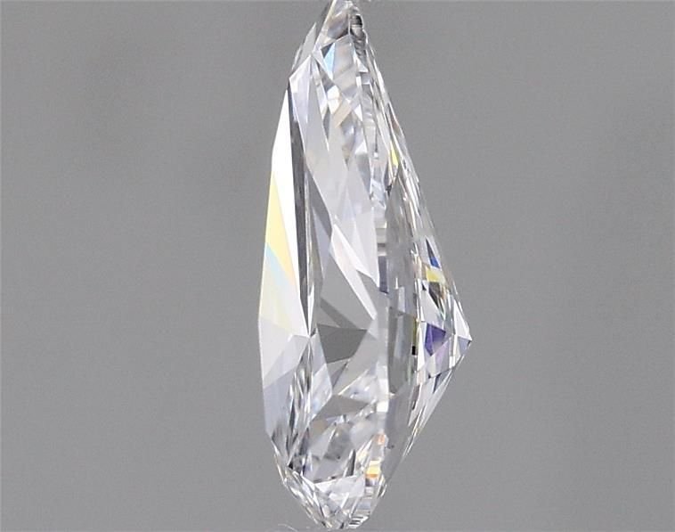 0.56ct D VS2 Rare Carat Ideal Cut Pear Lab Grown Diamond