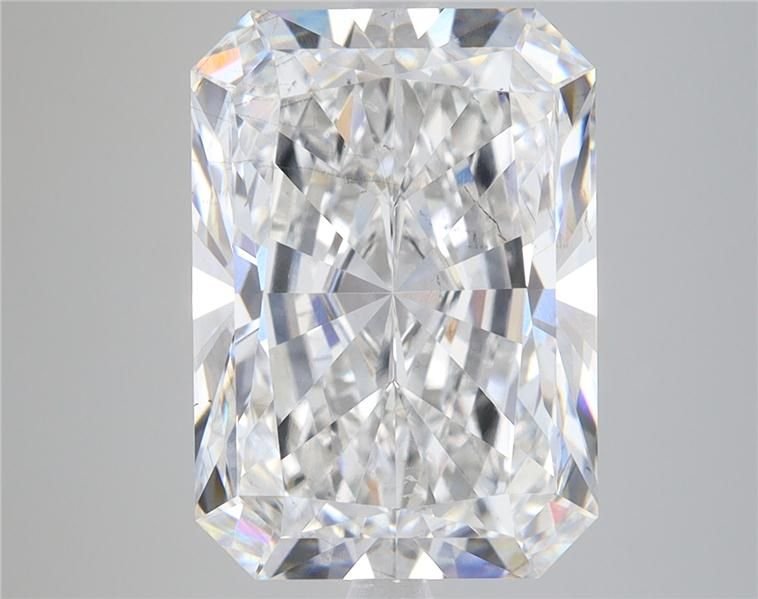 7.14ct F SI1 Rare Carat Ideal Cut Radiant Lab Grown Diamond