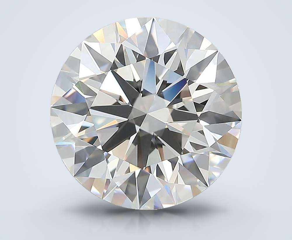 4.70 Carat Round Lab Diamond