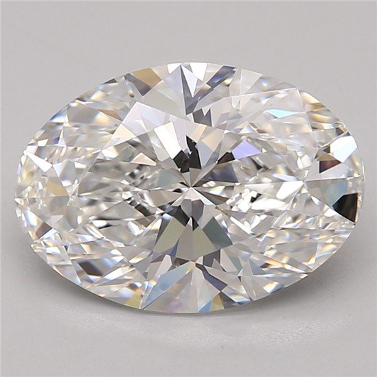 3.86 Carat Oval Lab Diamond