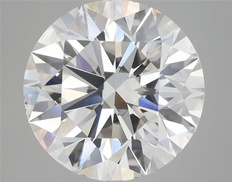 5.28 Carat Round Lab Diamond