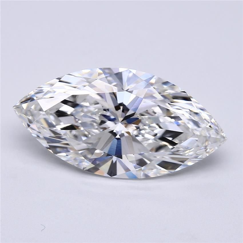 10.24ct F VVS2 Rare Carat Ideal Cut Marquise Lab Grown Diamond