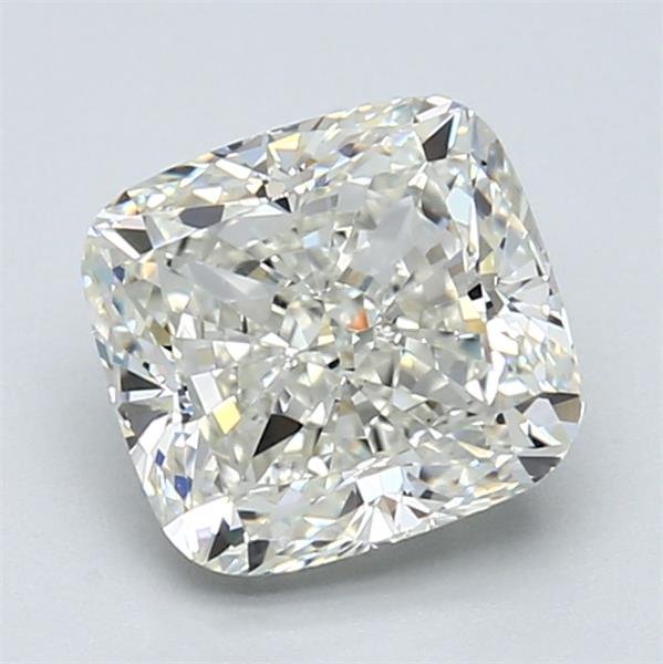 2.12ct J VVS2 Rare Carat Ideal Cut Cushion Diamond