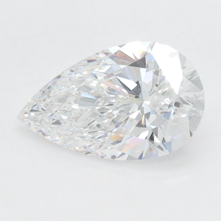 1.07ct D VVS1 Rare Carat Ideal Cut Pear Lab Grown Diamond