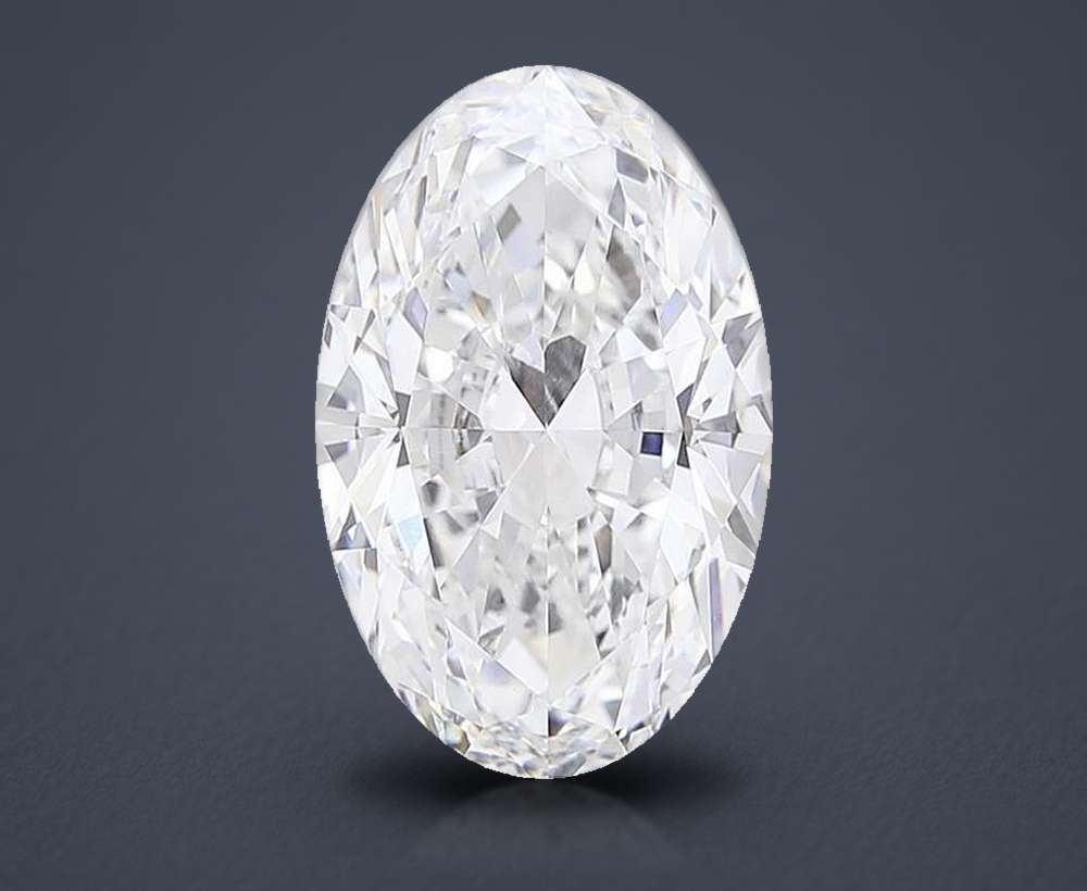 16.00 Carat Oval Lab Diamond