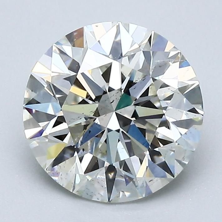 2.08 Carat Round Natural Diamond