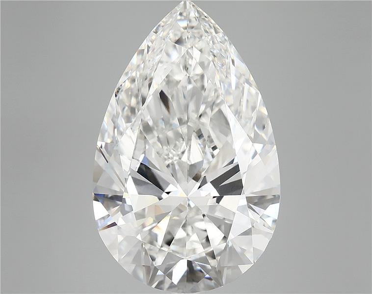 10.41ct F VVS2 Rare Carat Ideal Cut Pear Lab Grown Diamond