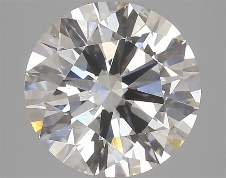 4.04ct H VS2 Rare Carat Ideal Cut Round Lab Grown Diamond