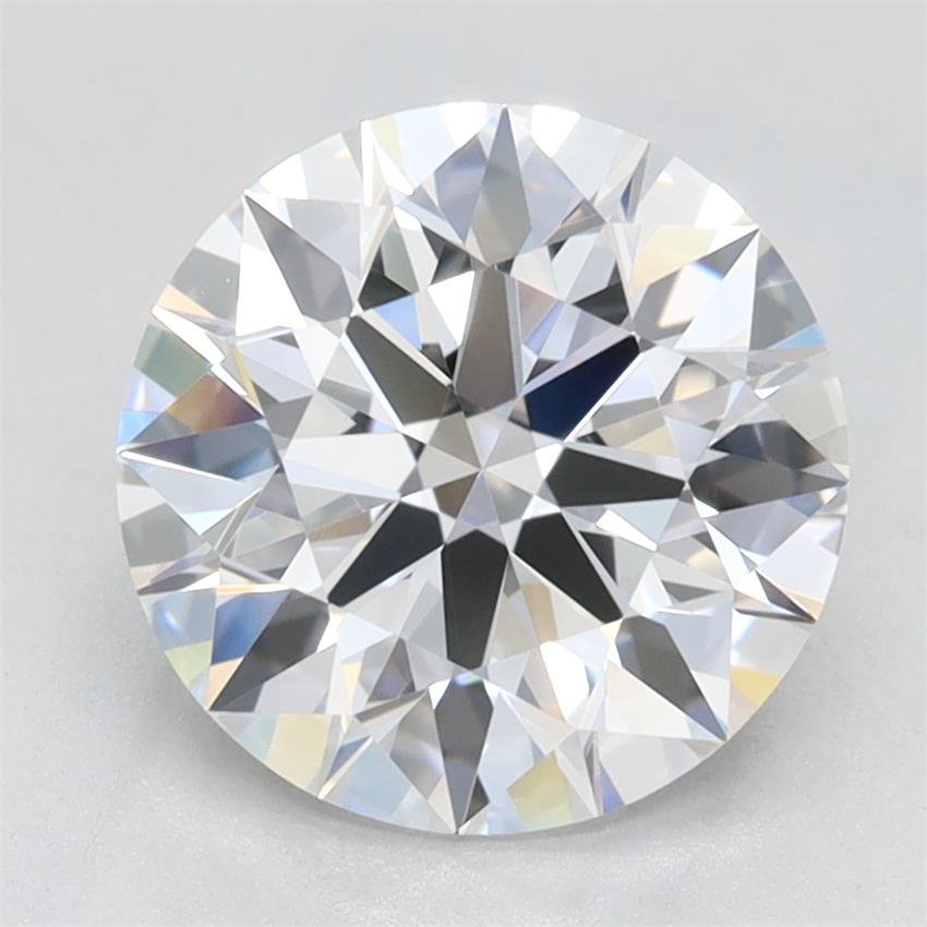 2.01ct D IF Rare Carat Ideal Cut Round Lab Grown Diamond