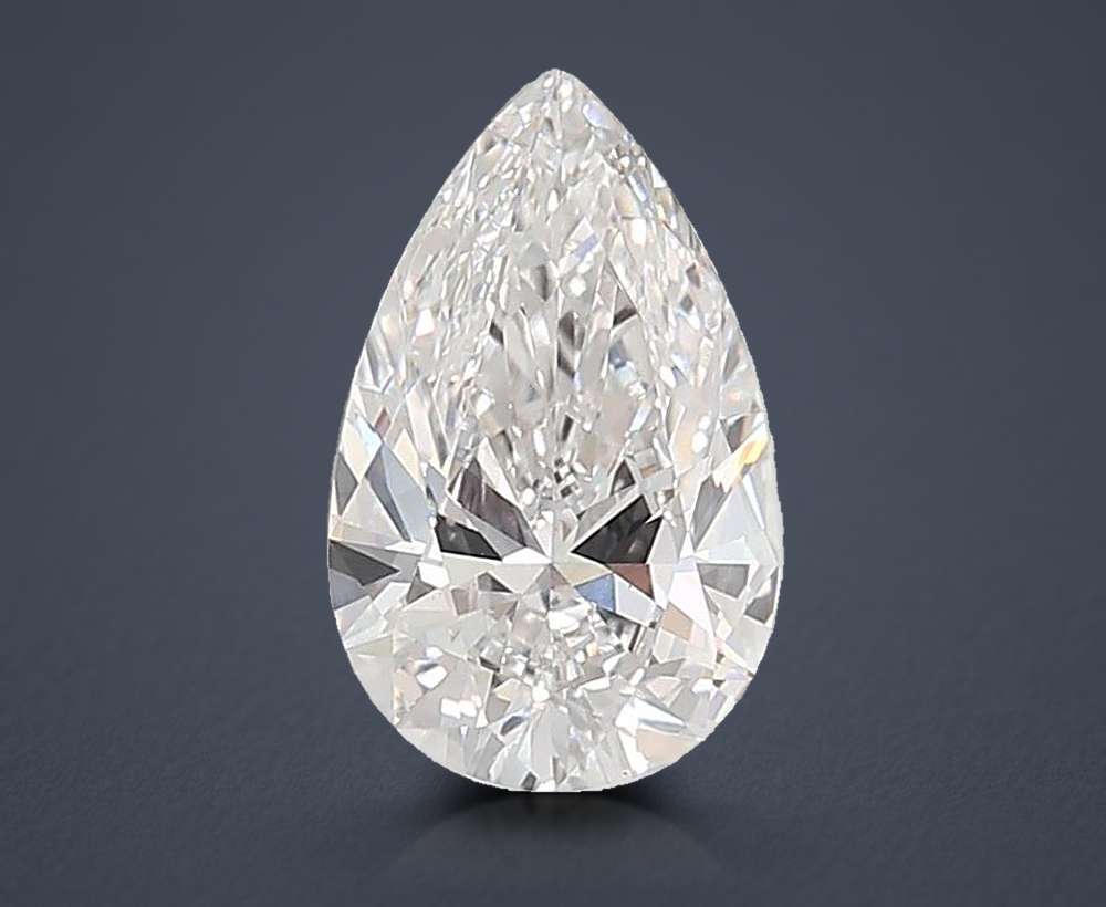 5.03 Carat Pear Lab Diamond