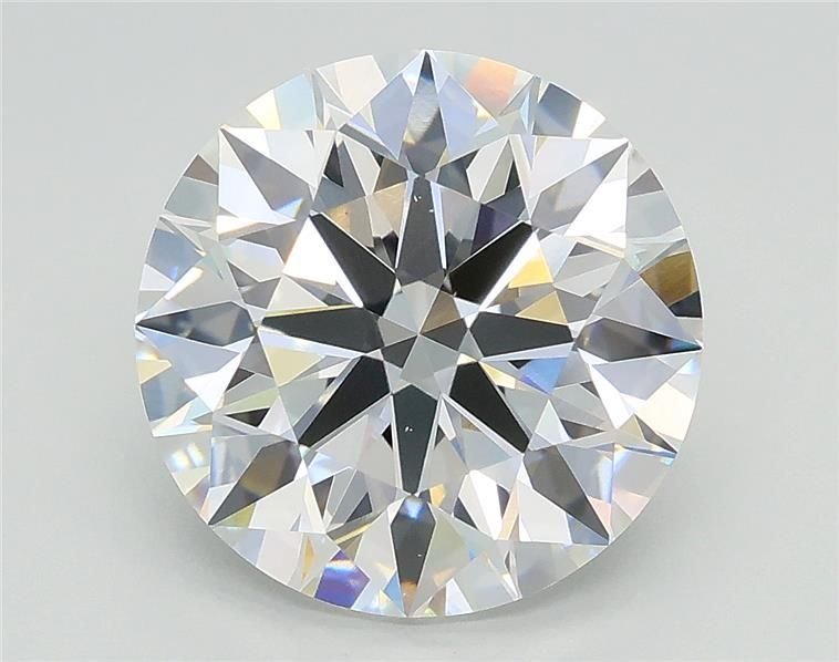 3.50ct E VS1 Rare Carat Ideal Cut Round Lab Grown Diamond