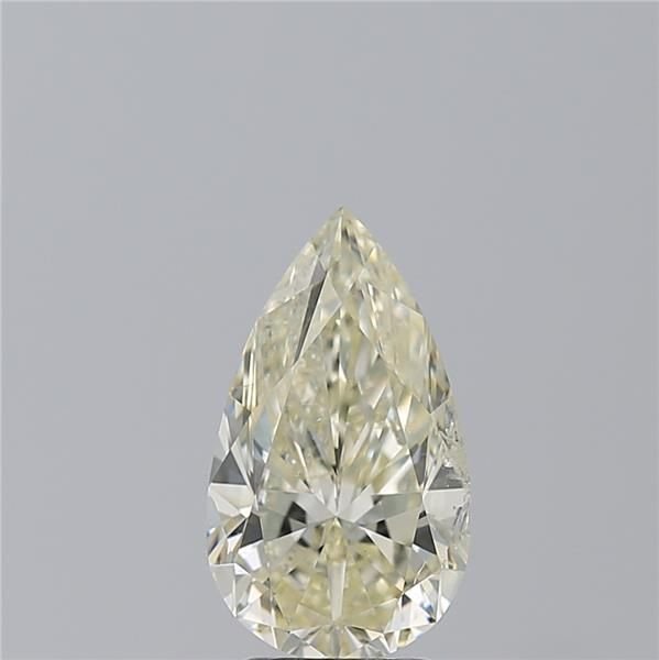 3.01ct K SI2 Rare Carat Ideal Cut Pear Diamond
