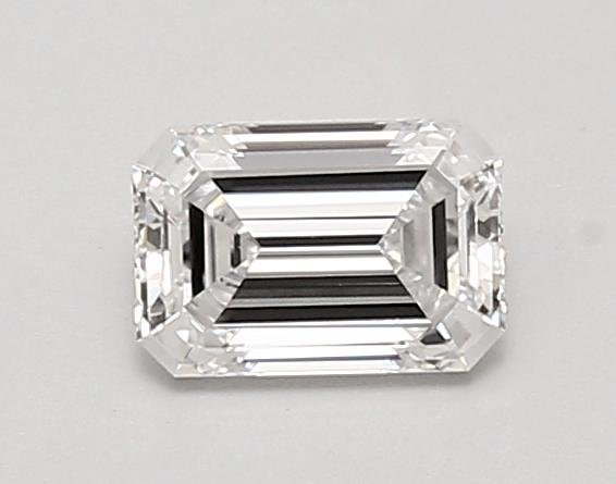 0.91ct D VVS2 Rare Carat Ideal Cut Emerald Lab Grown Diamond