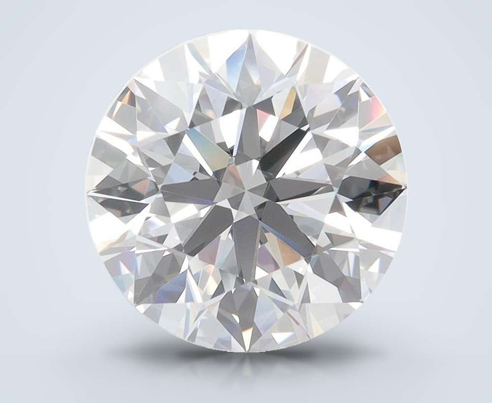 4.02 Carat Round Lab Diamond