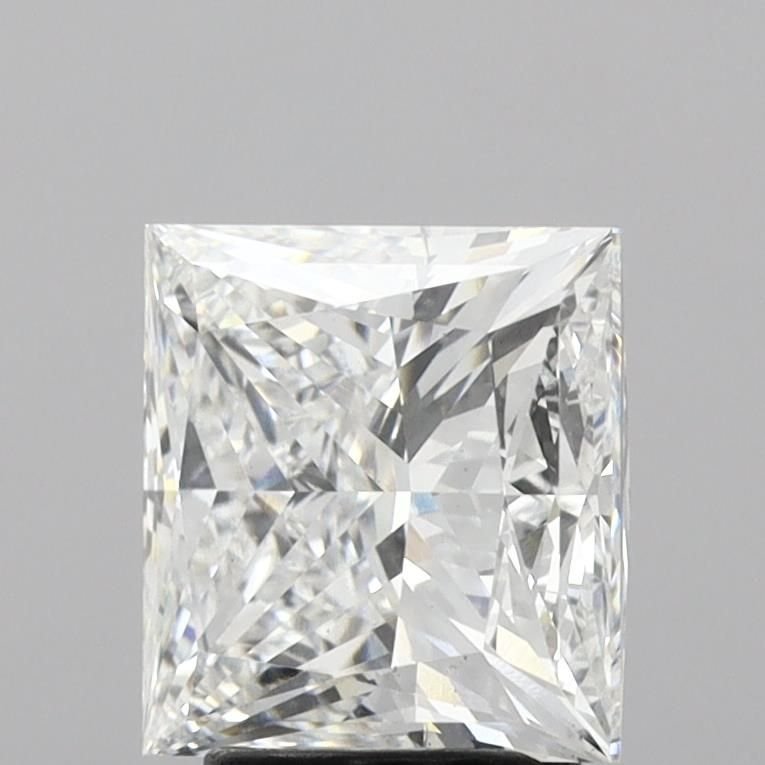 3.80ct E VS1 Rare Carat Ideal Cut Princess Lab Grown Diamond