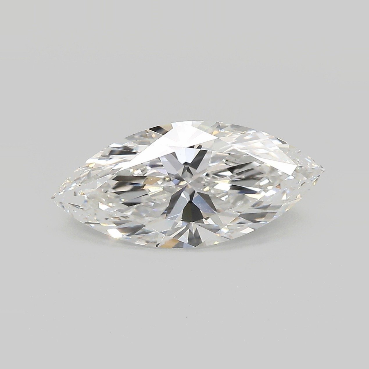2.59ct E VVS2 Rare Carat Ideal Cut Marquise Lab Grown Diamond