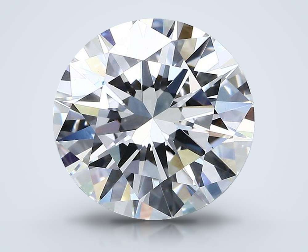 3.00 Carat Round Natural Diamond