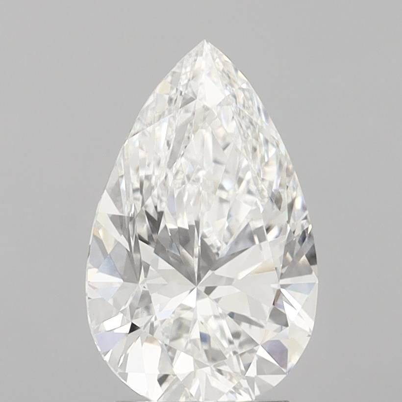 3.00 Carat Pear Lab Diamond