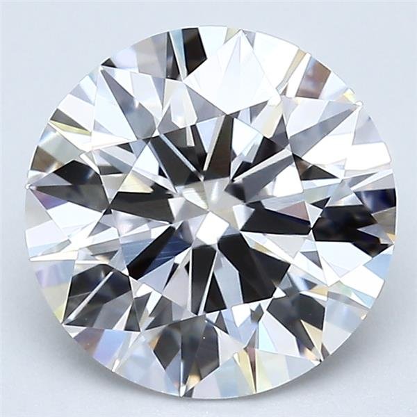 2.60ct E IF Very Good Cut Round Diamond