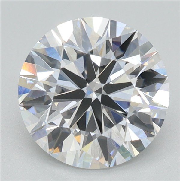 1.92ct D VS2 Rare Carat Ideal Cut Round Lab Grown Diamond