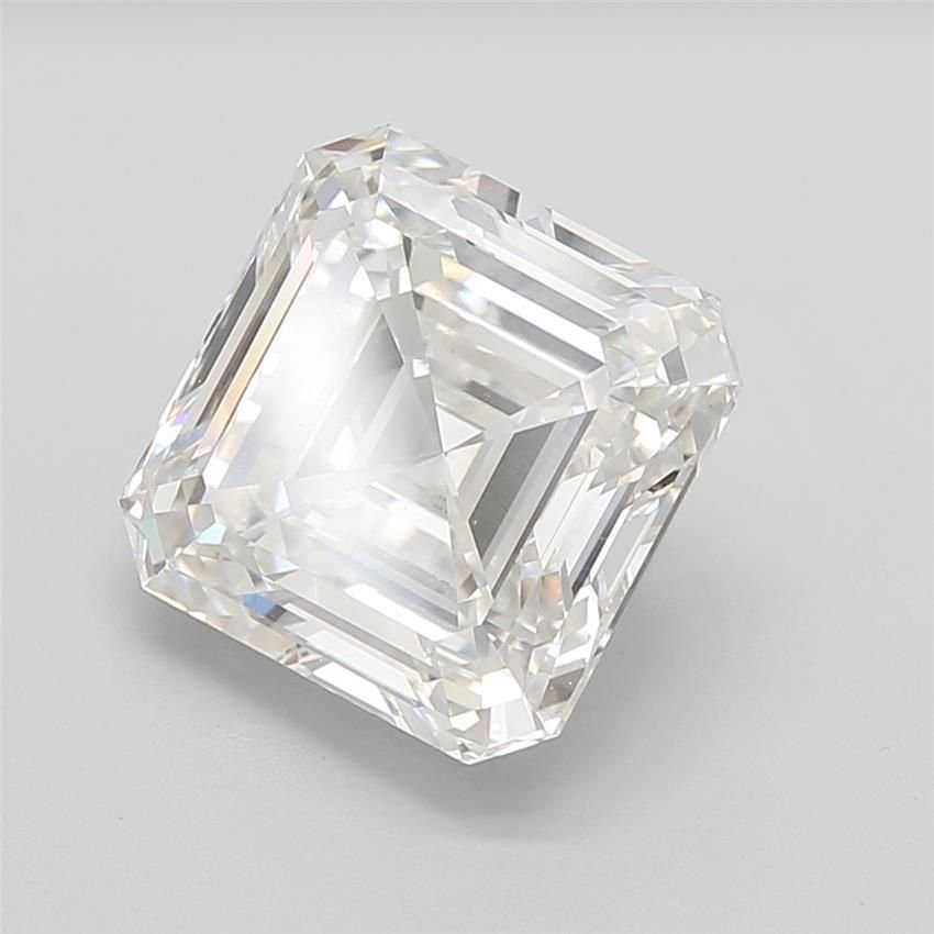 10.75ct F VS1 Rare Carat Ideal Cut Asscher Lab Grown Diamond