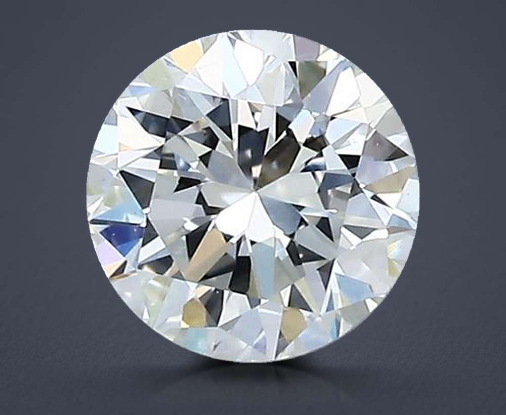 0.91 Carat Round Natural Diamond