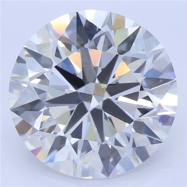 5.02ct E VVS2 Rare Carat Ideal Cut Round Lab Grown Diamond