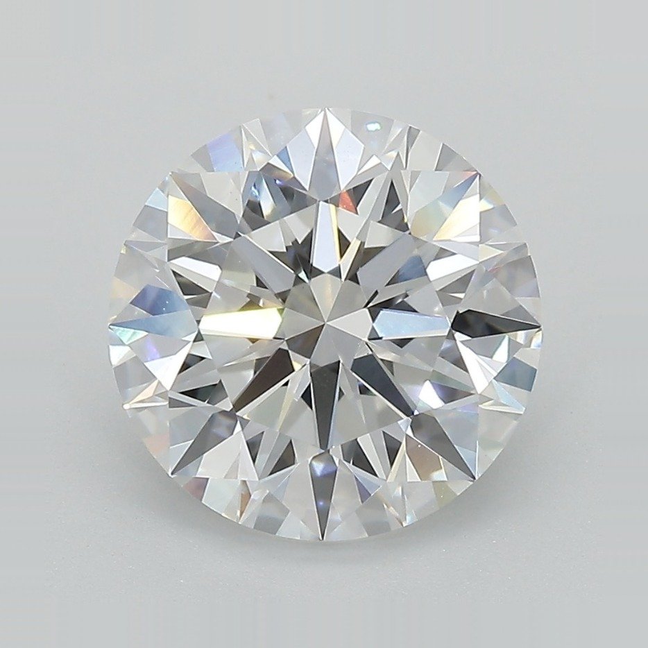 4.16ct D VS1 Rare Carat Ideal Cut Round Lab Grown Diamond