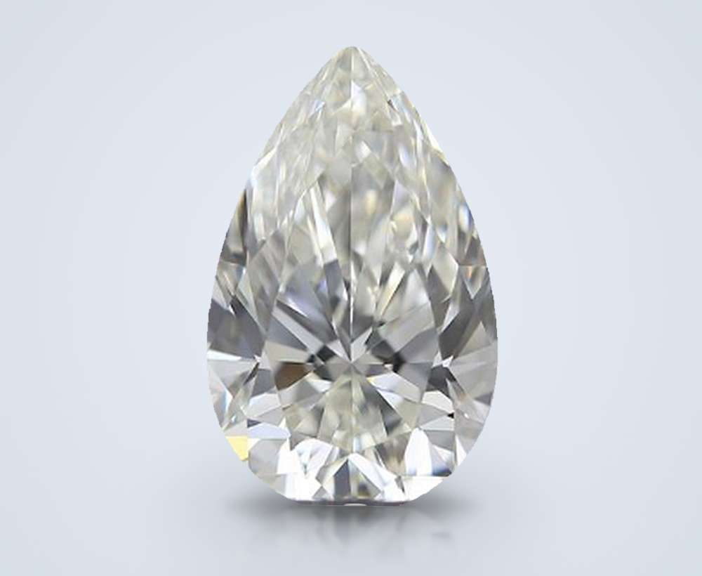 0.82 Carat Pear Natural Diamond