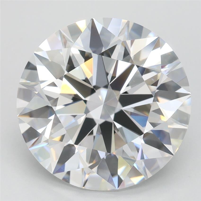 4.77ct D FL Rare Carat Ideal Cut Round Lab Grown Diamond