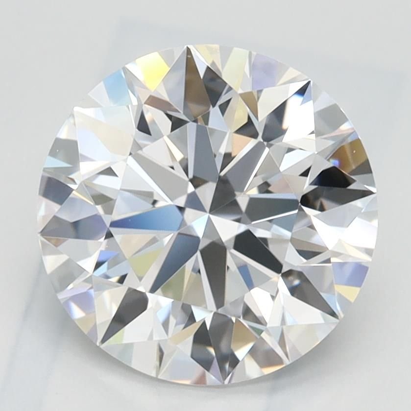 2.14ct D VVS1 Rare Carat Ideal Cut Round Lab Grown Diamond