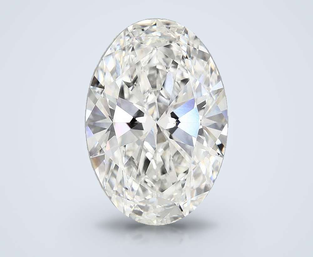 9.81 Carat Oval Lab Diamond